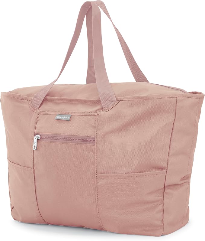 Samsonite Foldaway Tote Bag, Dusty Rose - Image 2