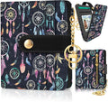 Jogjam Dream Catchers Rfid Women Wallet, Small Slim Credit Card Holder | PU Leather Bifold Cash Zipper Coin Pocket ID Window, for Female Ladies Teen Girls Girly Gifts by Jogjam
