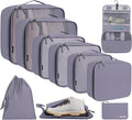 BAGAIL 6 Set/8 Set/10 Set Packing Cubes Various Sizes Packing Organizer for Travel Accessories Luggage Carry On Suitcase by BAGAIL