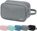Narwey Travel Toiletry Bag for Women Traveling Dopp Kit Men Toiletries Bag Cosmetic Bag Makeup Bag Medicine Bag for Traveling (Grey) by Narwey