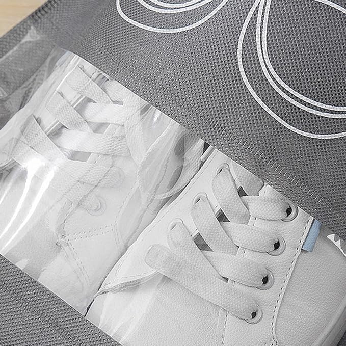 15 Pack Shoe Bags, Portable Travel Shoe Bags, 17.3 x 12.6 Inches, Storage Bags for Packing, Travel Essentials for Men and Women - Image 4