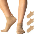 Viasox Ankle Compression Socks for Women & Men 3 Pack, 14 mmHg Support Improves Circulation, Extra Cushioned by Viasox