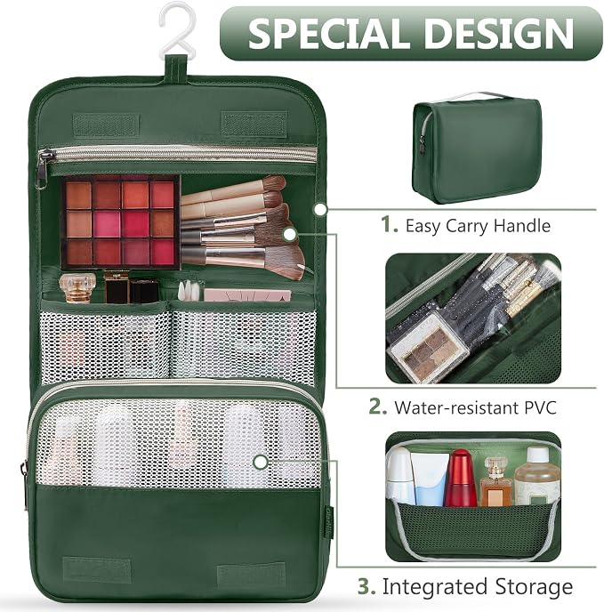 OlarHike 8 Set Packing Cubes for Travel,Gifts for Women Mom,Anti-Tearing Suitcase Organizer,with Over 1000 pcs Mesh Holes,Vacation Essentials & Accessories for Cruise Ship - Image 3