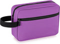 Elviros Travel Toiletry Bag for Women and Men,Lightweight Makeup Bag Hanging Dopp Kit with Shaving Compartment Cosmetic Organizer Small Tool Bag Travel Essentials Gift for Women(Grape Purple) by Elviros