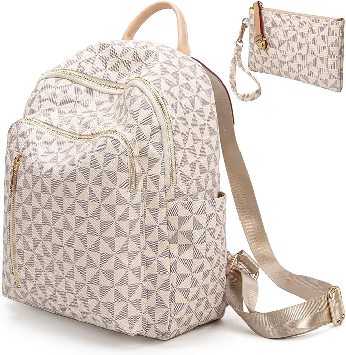 Womens Backpack Purse Leather Anti-theft Large Fashion Designer Travel Backpack Bag Men's Backpack Shoulder Bags by BuyNow