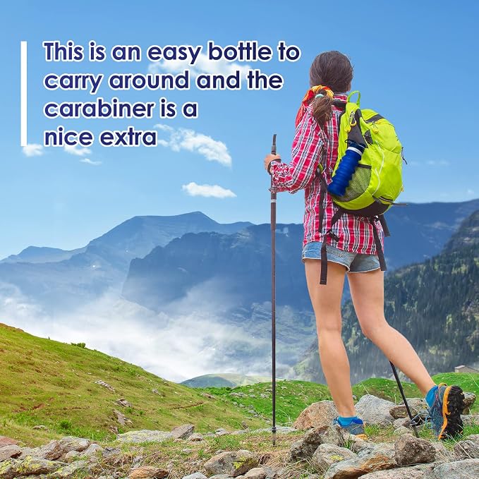 ONTA Collapsible BPA Free Silicone Water Bottle, 20oz - Portable, Leakproof, Easy Clean, Shatter Resistant, Travel Friendly - Image 7