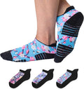 Viasox Ankle Compression Socks for Women & Men 3 Pack, 14 mmHg Support Improves Circulation, Extra Cushioned by Viasox