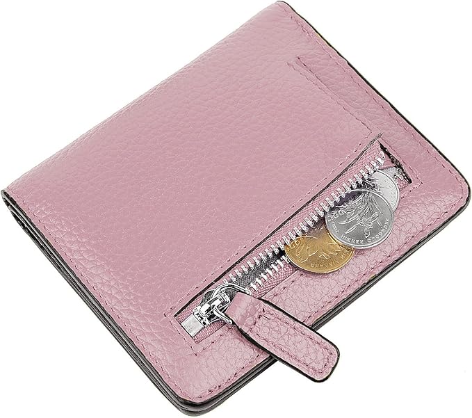 Small Leather Wallet for Women, Ladies Credit Card Holder RFID Blocking Women's Mini Bifold Pocket Purse - Image 6