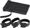 MVYC 120PCS 6 Inch Reusable Cable Ties Wire Ties Cord Organizer Cable Organizer Adjustable Management Black by SyncYourLifeWithMVYC