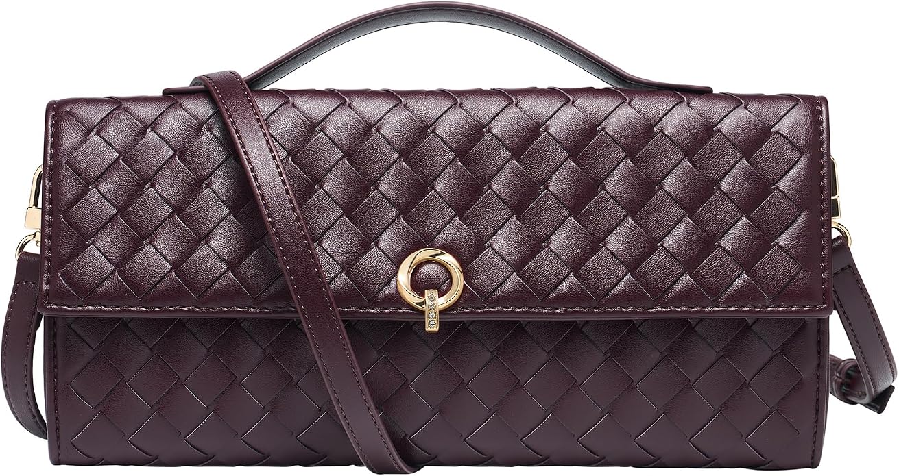 Anti Theft Crossbody Bag for Women, RFID Blocking Travel Purse Slash Proof | CHUNLI Pickpocket Proof Crossbody Bags, Travel Purse Bag with Lockable Zippers & Slash Resistant Strap - Image 4