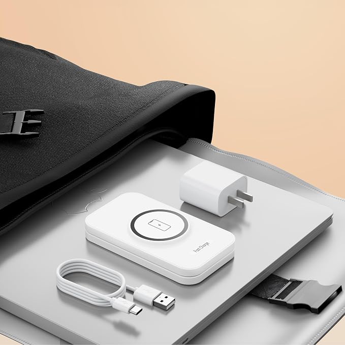 2026 Traveling Portable Wireless Mag-Safe Fast Charging Station | Magnetic 3 in 1 Charger for iPhone 17 16 15 14 13 12 Pro Max Plus,Apple Watch Series & Air pods 4 3 2 Pro-Gifts for Family - Image 8