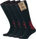 GoWith 15-20 mmHg Merino Wool Compression Socks, Thermal Travel Socks, Cushioned Knee High Hiking Socks for Men/Women by GoWith