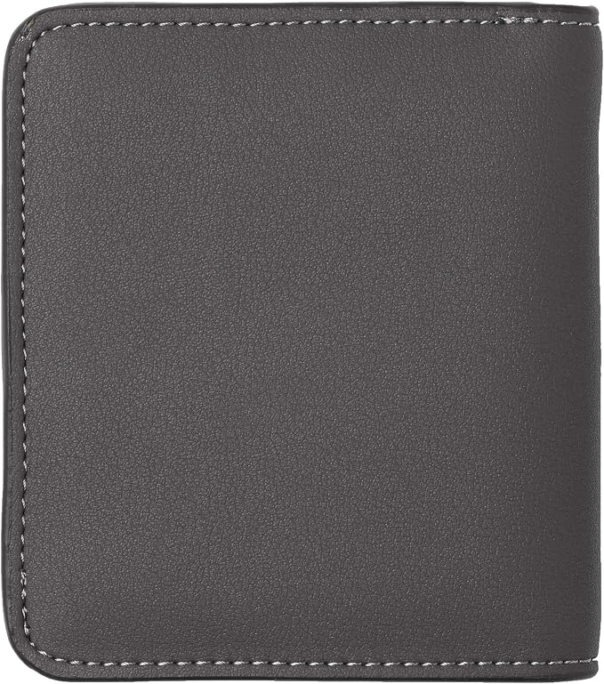Toughergun Women’s Small Slim Leather Wallet with RFID Protection, Compact Bifold Mini Purse with Clear ID Window - Image 4