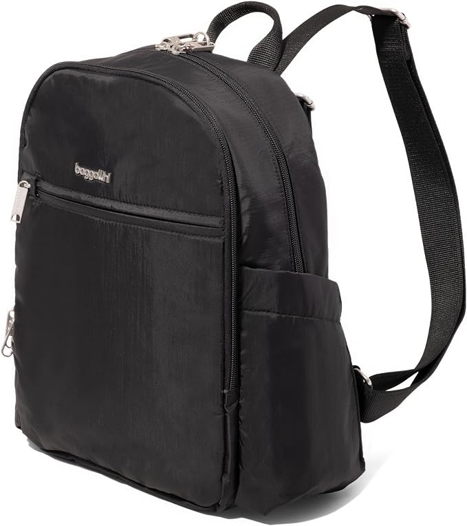 Securtex Anti-Theft Getaway Backpack - 9.4"x13"x5" Travel Safe Bag w/Locking Zippers, Slash-Resistant, RFID - Image 5