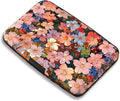 Maicican RFID Blocking Aluminum Credit Card Holder | Slim Metal Wallet for Women & Men, Business Card Case for Travel, Fits Front Pocket, Card holder wallet - Colorful flowers by Maicican