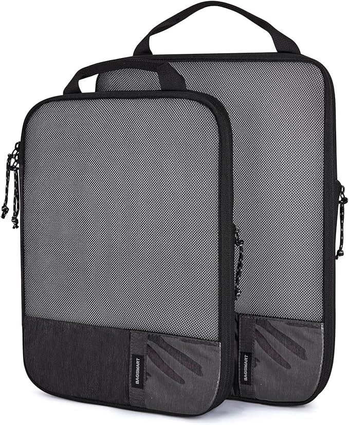 BAGSMART Compression Packing Cubes for Travel Essentials | 14 Set /6 Set /4 Set/2 Set, Lightweight, Durable by BAGSMART
