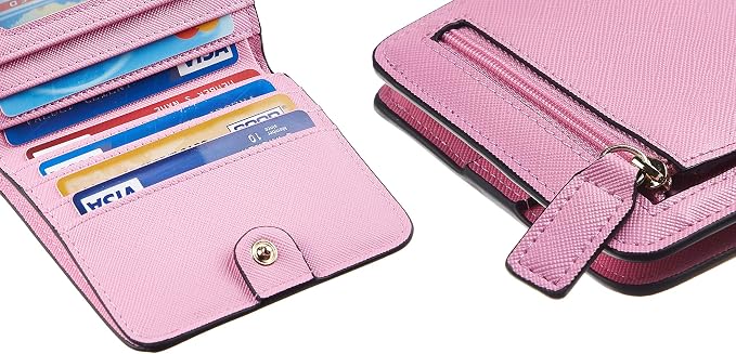 Toughergun Women’s Small Slim Leather Wallet with RFID Protection, Compact Bifold Mini Purse with Clear ID Window - Image 7