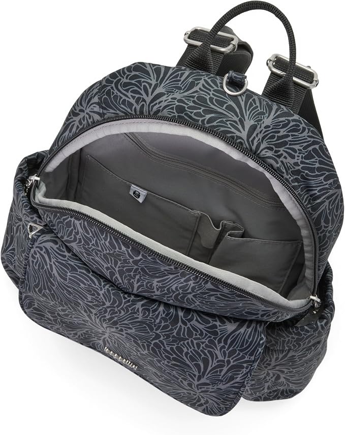 Securtex® Journey Anti-Theft Backpack - Lightweight 10.6"x10.2" RFID Travel Bag w/Locking Zippers, Compact Daypack - Image 5