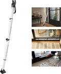 Master Lock Sliding Door Stopper and Door Security Bar, Adjustable for Hinged and Sliding Doors, Compact Enough to Travel for Hotel Security, White, 270EC | Heavy Duty Portable Door Security Bar For Sliding Door, Hinged Door & Patio Door For Security a... by Unknown