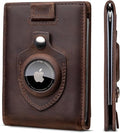 SERMAN BRANDS RFID Blocking Slim Bifold Genuine Leather Minimalist Front Pocket Wallets for Men with Money Clip Thin Mens by SERMANBRANDS