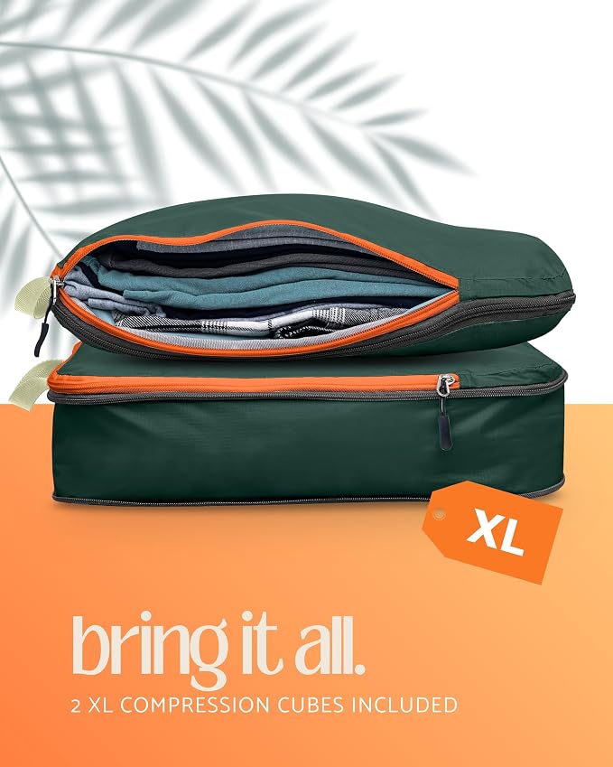 TRIPPED Travel Gear Large Compression Packing Cubes 7-Piece Set for Travel - Image 8