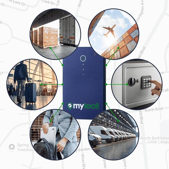 GPS Luggage Tracker for Suitcases TSA Approved, Android & iOS Compatible - Real-Time Tracking Device for Travel - Smart Tag with Bag Opening Alert - Long Battery Life (4-Mo Subscription Included) - Image 7