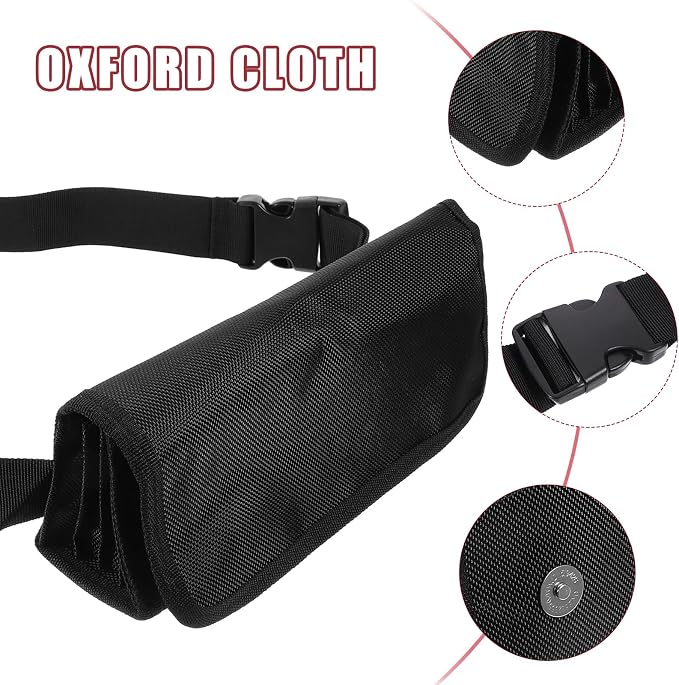 Toddmomy Ladies Fanny Pack Cashier Bag Woman Waist Bag Cashier Pouch Small Change Miss Black Ticket Cashier - Image 6