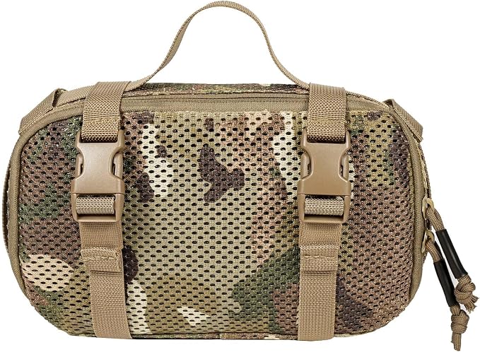 4 Set Tactical Packing Cubes ，Compressible Mesh Duffle Storage Bag,Portable Edc Molle Pouch Organizer. by CASONMMAX