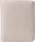 Alldaily Small RFID Wallet for Women Slim Compact Bifold Pocket Ladies Travel Mini Purse (Light Grey) by Alldaily