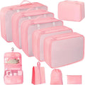 10 Pcs Set Packing Cubes - Travel Packing Organizers, Expandable Suitcase Organizer, Luggage Organizer Bags by WelcometoLUCDNC