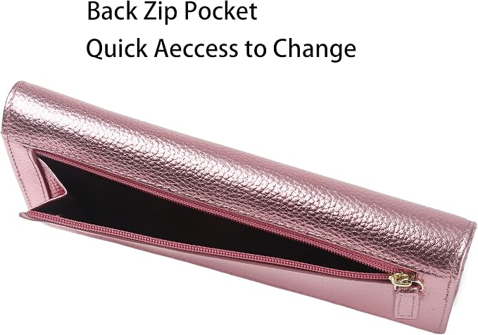 Ultra Slim Thin Leather Women Wallet RFID Blocking Credit Card Holder Bifold Long Ladies Billfold - Image 5