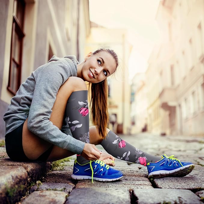 WITHYOU Compression Socks 15-20 mmHg is Best Athletic for Men & Women Running Flight Travel Nurses Pregnant - Image 3