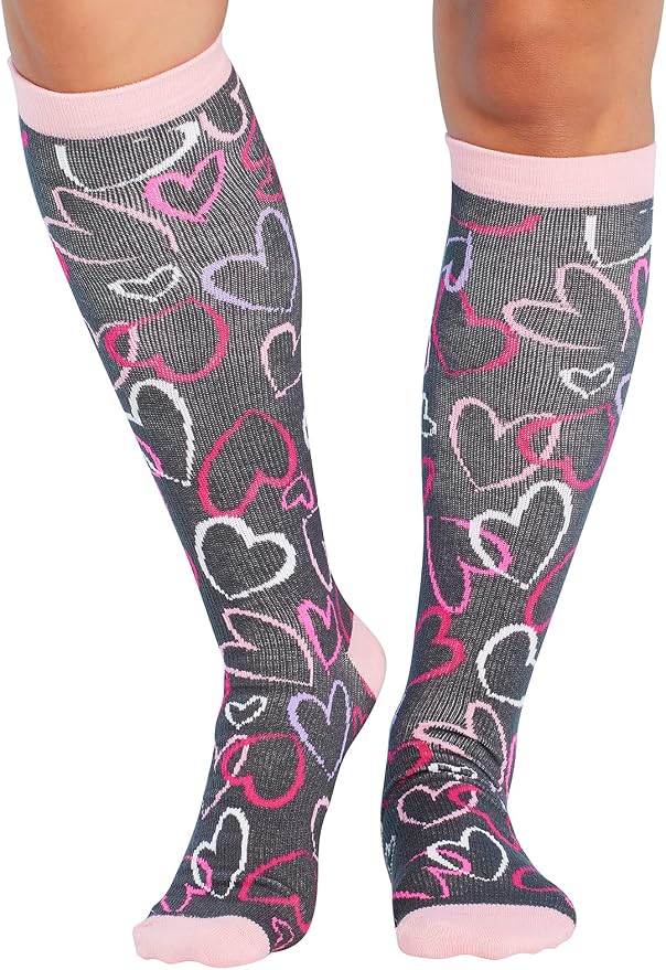 Cherokee Legwear Compression Socks for Women 10-15 mmHg (1-Pair Pack) | Comfort Support Knee Highs, Soft Fit, Regular & Wide Calf, Soft Knit Feel, Lightweight, Easy Care for Work and Everyday Wear by Cherokee