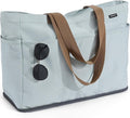 GAGAKU XL Beach Bag with Zipper & Cooler Pockets | Sand-Proof Foldable Large Tote Bag for Cruise, Travel, Family, Women by GAGAKU