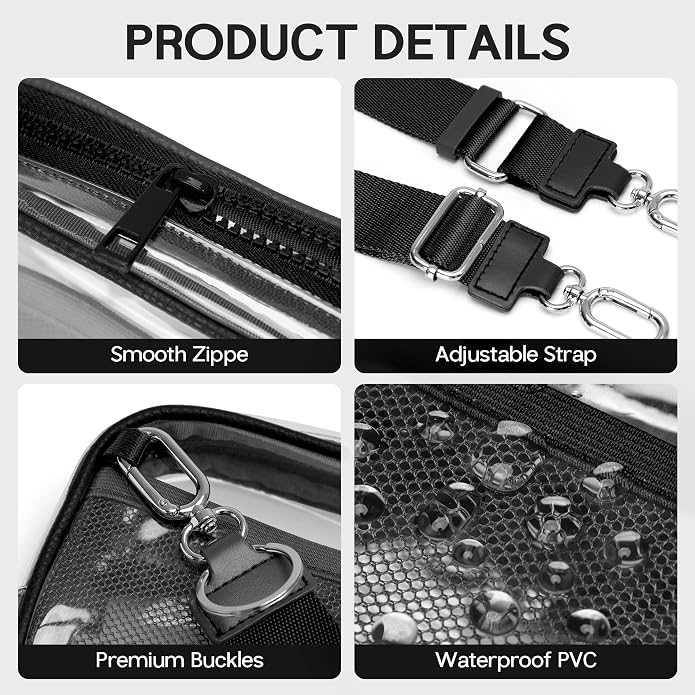 FODOKO Wristlet wallets for Women RFID crossbody bags with 4 Zippers | Checkered quilted nylon with credit card slots, cell phone organizer, and coin purse for travel and everyday carry - Image 5