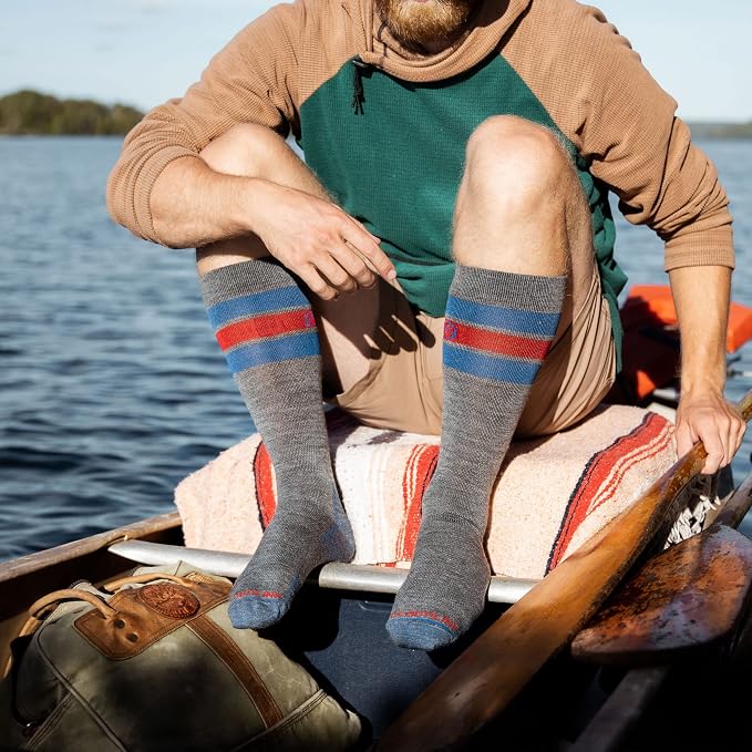CloudLine - Merino Wool Graduated Compression Socks for Men and Women - Ultralight, Moisture Wicking, Made in USA - 1 Pair - Image 4