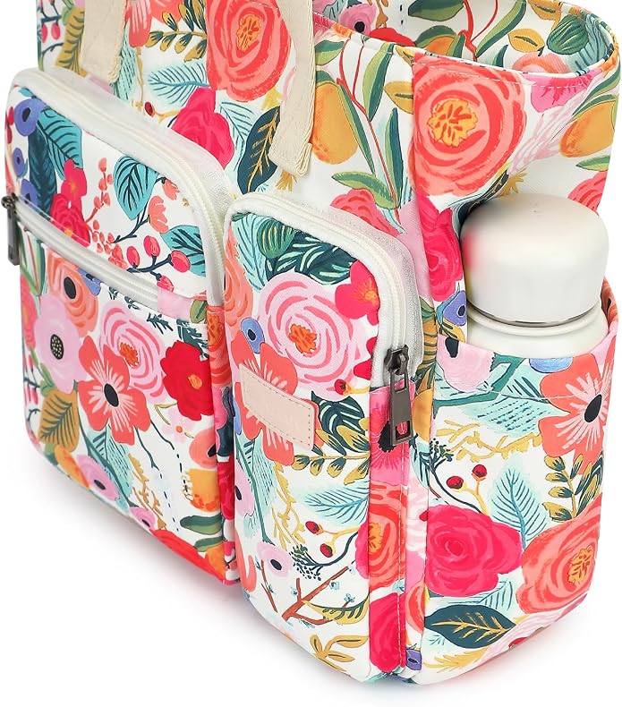 Women Tote Bag With Muti-Pockets,Lightweight Shoulder Bag,Large Capacity Handbag for Travel, Work, Gym - Image 5