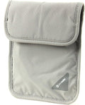 Pacsafe Coversafe X75 Anti-Theft RFID Blocking Neck Pouch, Neutral Grey by Pacsafe