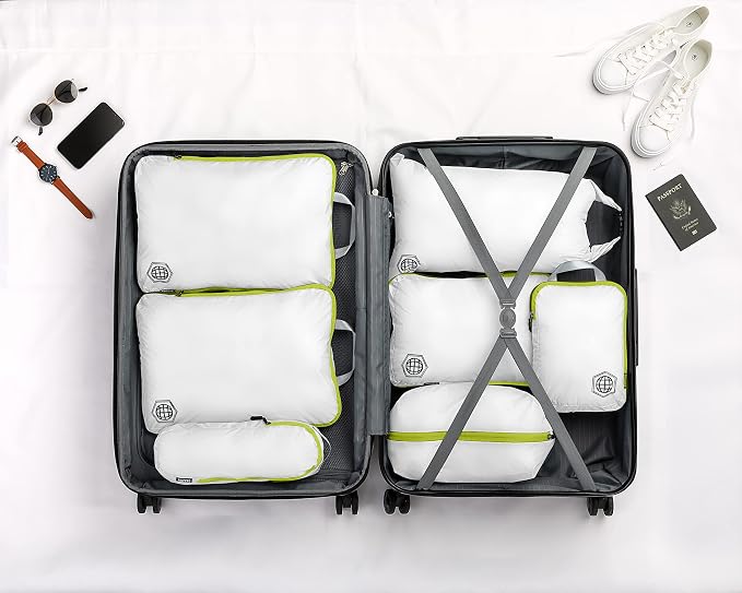 TRIPPED Travel Gear Large Compression Packing Cubes 7-Piece Set for Travel - Image 9