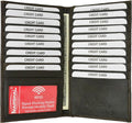 Marshal Bifold Leather RFID Blocking Wallet Credit Card ID Holder (Brown) by Marshalwallet