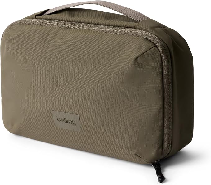 Bellroy Hanging Toiletry Kit 3L, Travel Toiletry Bag - SeaKelp | 3L hanging toiletry bag for men and women, designed for travel by Unknown