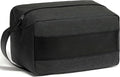 Vorspack Water Resistant Travel Toiletry Bag for Men Women - Grey | Travel Bag for Toiletries, Large Capacity, Organized Compartment, Suitable for Shaving Grooming Accessories, Gifts for Men by Vorspack