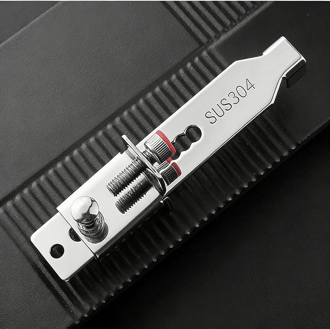Portable Door Lock for Travel，Hotel Door Safety Locks from Inside，Quick No-Tool Installation, for Additional Safety and Privacy, Perfect for Traveling Hotel Home Apartment College - Image 8