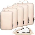 BAGAIL 6 Set Ultralight Compression Packing Cubes Packing Organizer for Travel Accessories Luggage Suitcase Backpack by BAGAIL