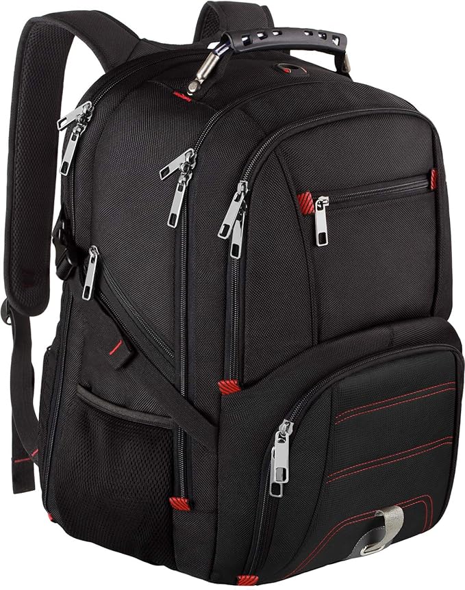 Jiefeike Travel Laptop Backpack,Extra Large Capacity TSA Friendly Anti Theft Backpacks Water-Resistant Men Business College Computer Bookbag Fits 17 Inch Laptop&Notebook by Jiefeike