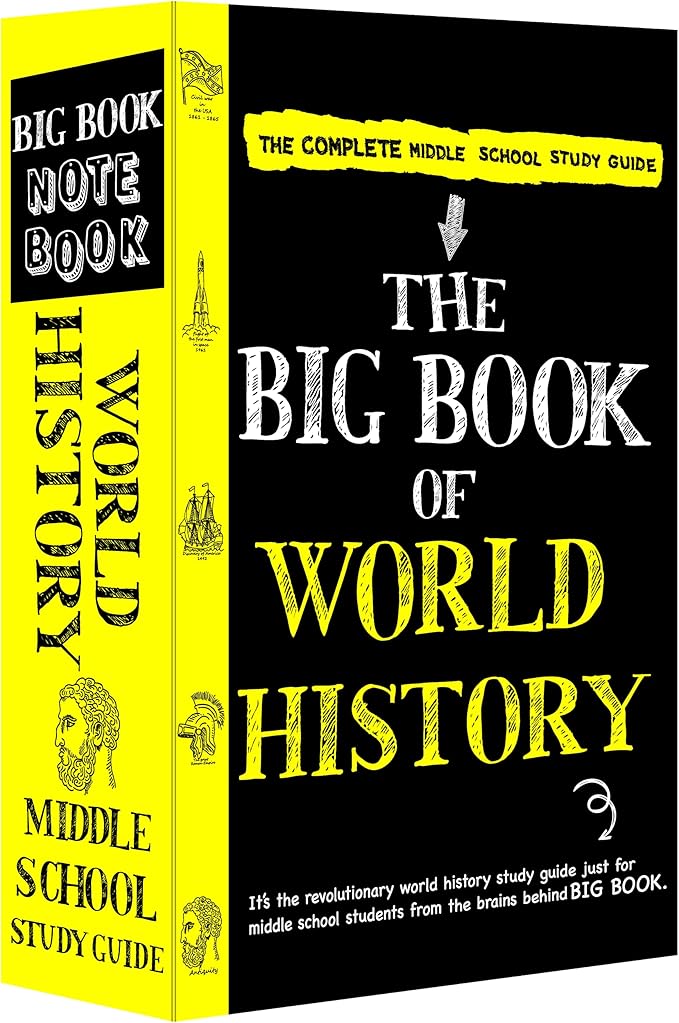 World History Book Safe with Real Pages, Student Secret Compartment Items Storage Box with 3-Digit Combination Lock, Decorative Hidden Stash Box, Desk Allowance Coin Bank, 9.3"x6.0"x2.3" by Ulixu