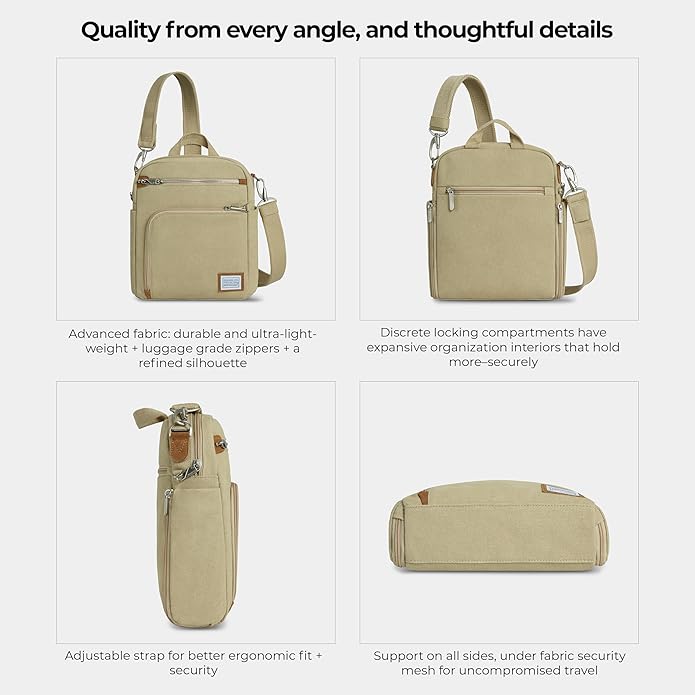 Travelon Anti-Theft Heritage Tour Bag - Image 6