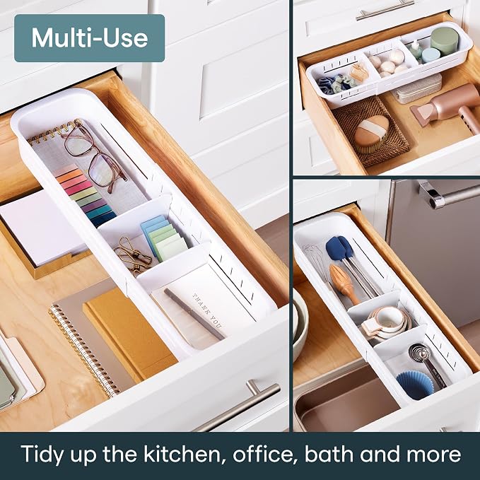 YouCopia DrawerFit Sliding Drawer Sorter, Adjustable Drawer Organizer - Image 7