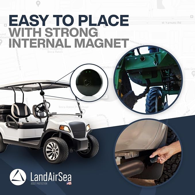 LandAirSea 54 GPS Tracker (Premium Edition) - Long Battery, Magnetic, & Waterproof. Global GPS Tracker for Vehicles. Made in the USA from Domestic & Imported Parts. Subscription is Required. - Image 8