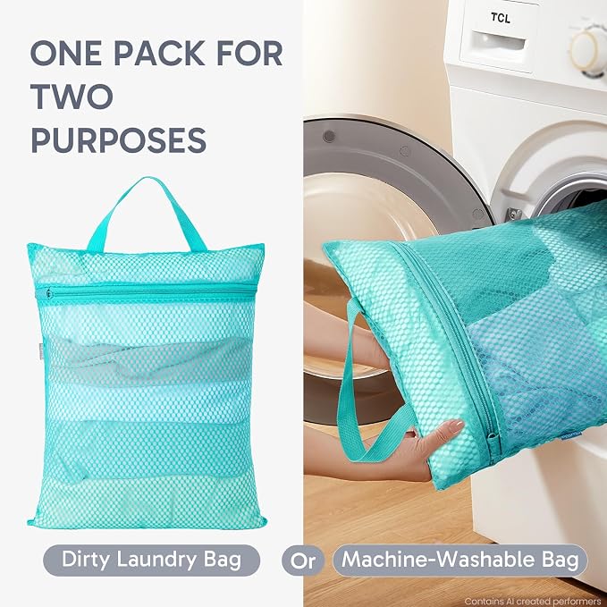 OlarHike 10 Set Packing Cubes for Travel,Gifts for Women Mom,Anti-Tearing Suitcase Organizer,with Over 1000 pcs Mesh Holes,Vacation Essentials & Accessories for Cruise Ship - Image 6